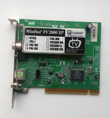 Buy Leadtek WinFast TV2000XP analoginis PCI TV tiuneris 