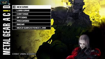 Metal Gear Acid 2 PSP