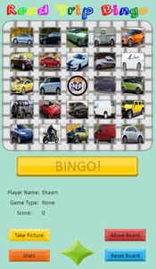 Road Trip Bingo