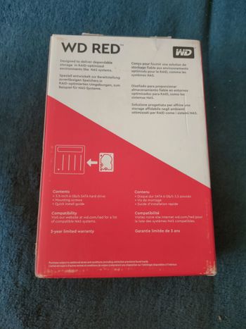 Western Digital Red 4 TB HDD Storage
