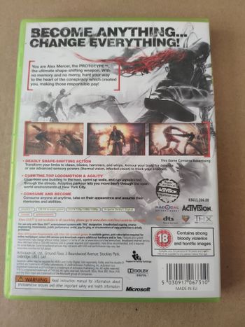 Buy Prototype Xbox 360