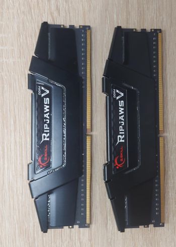 G.Skill Ripjaws V 16 GB (2 x 8 GB) DDR4-4000 Black PC RAM