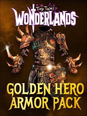 Tiny Tina's Wonderlands: Golden Hero Armor Pack (DLC) cover