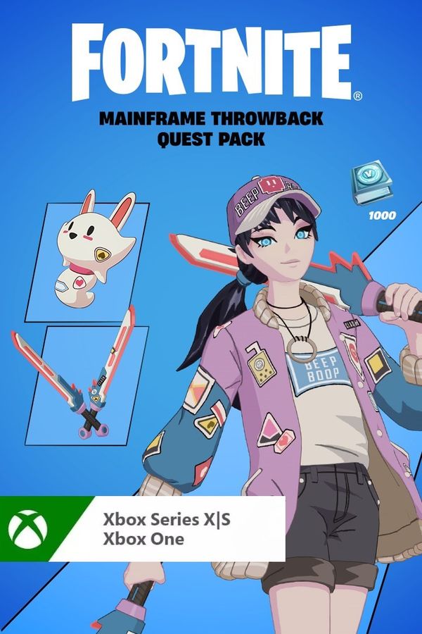 Fortnite - Mainframe Throwback Quest Pack + 1000 V-Bucks Challenge XBOX LIVE Key TURKEY
