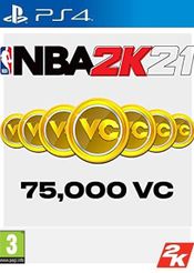 NBA 2K21: 75000 VC (PS4) PSN Key GERMANY