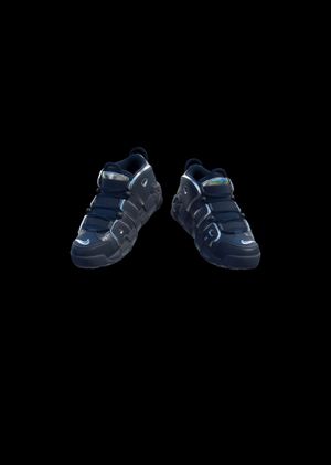 Fortnite - Nike Air More Uptempo 'Black/Silver' Shoes (DLC) Epic Games Key GLOBAL