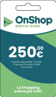 OnShop 250 EUR Voucher ITALY
