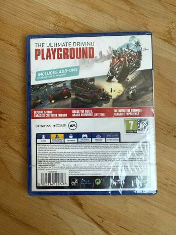 Burnout Paradise Remastered PlayStation 4