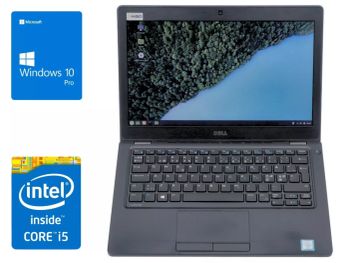 Dell Latitude 5480 Laptop - VMHKH (14” HD Display, Intel Core i5-7300U 2.60GHz, 8GB DDR4 RAM, 128GB M.2 SSD, Windows 10/11 Pro 64)