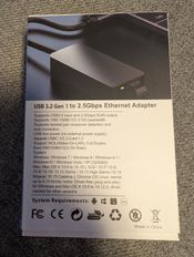 LAN Ethernet - Usb adapteris 1000 2500 mbps