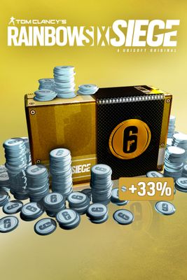 TOM CLANCY'S RAINBOW SIX® SIEGE: 16000 (12000 + 4000 bonus) R6 CREDITS cover