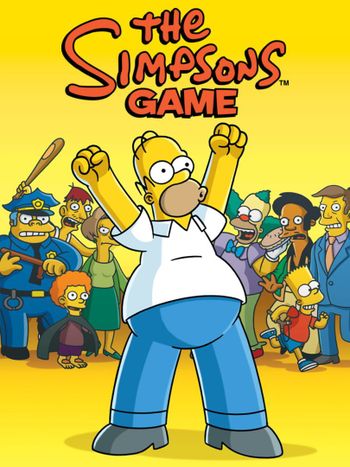 The Simpsons Game PlayStation 2