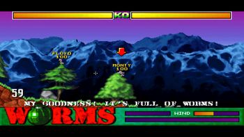 Worms SNES