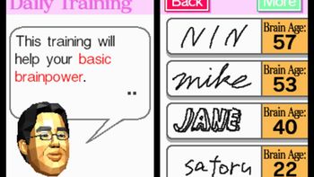 Buy Dr. Kawashima's Brain Training: How Old is Your Brain? Nintendo DS