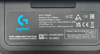 Logitech G915 Wireless (Tactile) RGB Mechaninė Gaming Klaviatūra