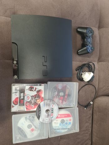 PlayStation 3 Slim, Black, 160GB