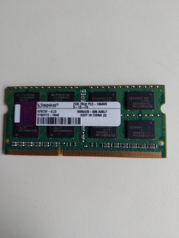 Kingston 2 GB (1 x 2 GB) DDR3-1333 Green PC RAM
