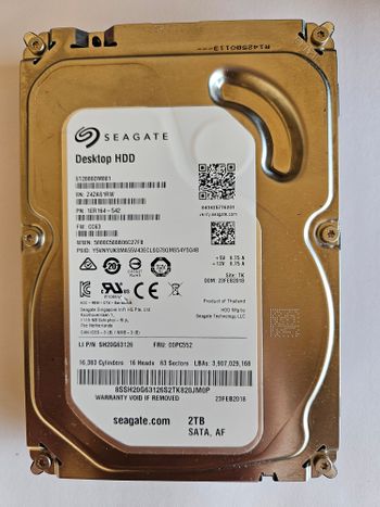 Seagate Barracuda ST2000DM001 – 2 TB