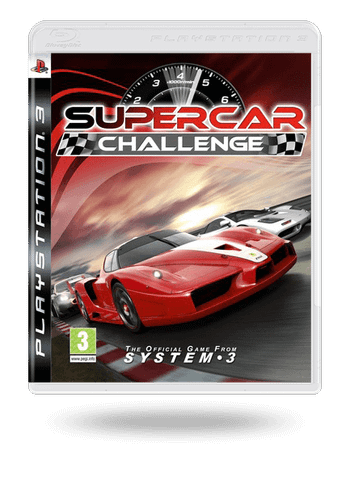 SuperCar Challenge PlayStation 3