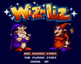 Wiz 'n' Liz SEGA Mega Drive