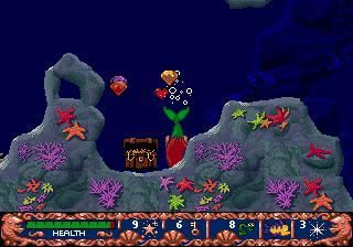 Disney's Ariel: The Little Mermaid SEGA Mega Drive for sale
