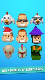 Bulky Head - Use your head to smash nasty objects!