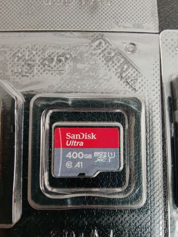Sandisk Ultra 400gb microsd kortelė memory card
