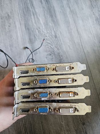 Nvidia Geforce 9400GT 4pcs for sale