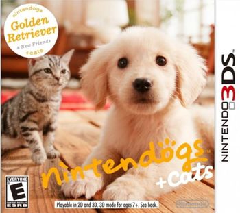 nintendogs + cats: Golden Retriever & New Friends Nintendo 3DS