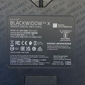 Razer Blackwidow V4 X žaidimų klaviatūra gaming keyboard