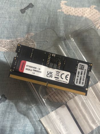 Kingst Fury 16gb Ram ddr5 sodimm