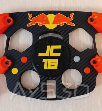 Buy MOD F1 PERSONALIZADO center cap nombre accesorio superior logo para Logitech G29