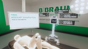 AESCULAP OrthoPilot Elite VR Palpation