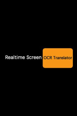 Realtime Screen OCR Translator game cover