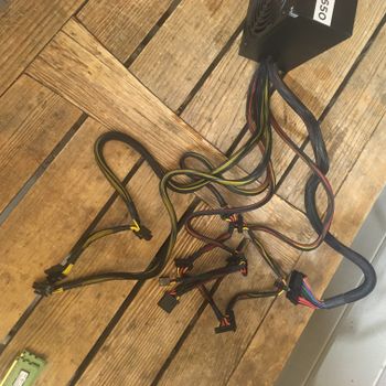 Buy CORSAIR CX750M 750W Semi Modular GPU Pcie 2x8 CPU 1X8 ATX v2.3 PSU maitinimo blokas PC Gaming Power supply maitekas maitblokis