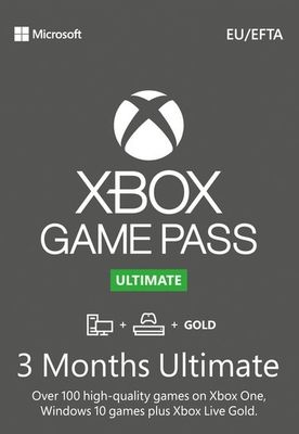 Xbox Game Pass Ultimate 3 meses