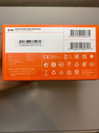 Steelseries Prime Mini Wireless belaidė žaidimų pelė gaming mouse for sale