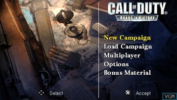 Call of Duty: Roads to Victory PSP