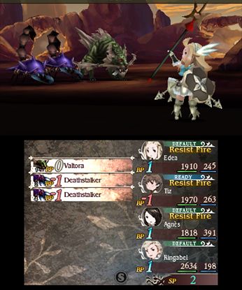 Bravely Default Nintendo 3DS