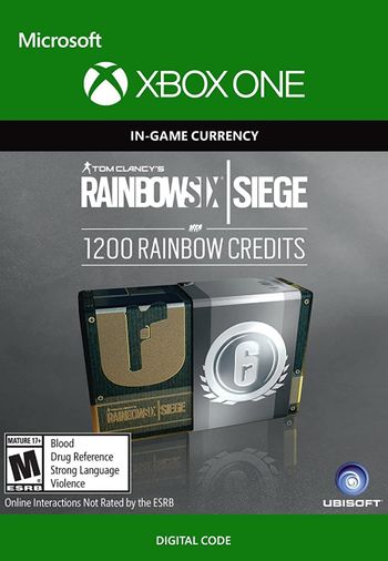 TOM CLANCY'S RAINBOW SIX SIEGE: 1200 R6 CREDITS Xbox Live Key UNITED STATES