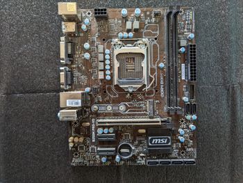 MSI B250M PRO-VD Intel B250 Micro ATX DDR4 LGA1151 1 x PCI-E x16 Slots Motherboard