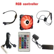 RGB Controler 12V 4 Pin RGB Led Controller Mini Receiver Smart Remote RGB Led Lights Controller Color Changing Smart Controller RGB ready