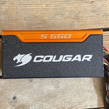 COUGAR S550 550W ATX v2.3 80 PLUS Silver PSU maitinimo blokas PC Power supply