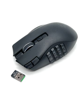 Razer Naga V2 Pro Wireless Gaming Žaidimų Juoda Pelė