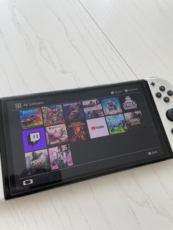 Nintendo Switch OLED, White, 64GB