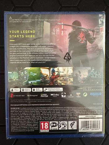 Cyberpunk 2077: Ultimate Edition PlayStation 5