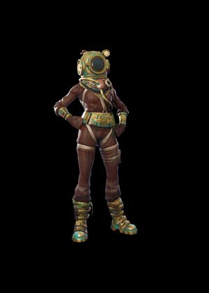 Fortnite - Deep Sea Dominator Outfit (DLC) Epic Games Key GLOBAL