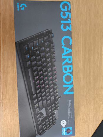 Logitech G513 Carbon qwerty klaviatūra