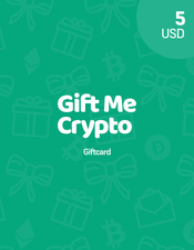 Gift Me Crypto Karte 5 USD Key GLOBAL