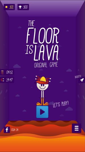 The Floor is LAVA - Original Game